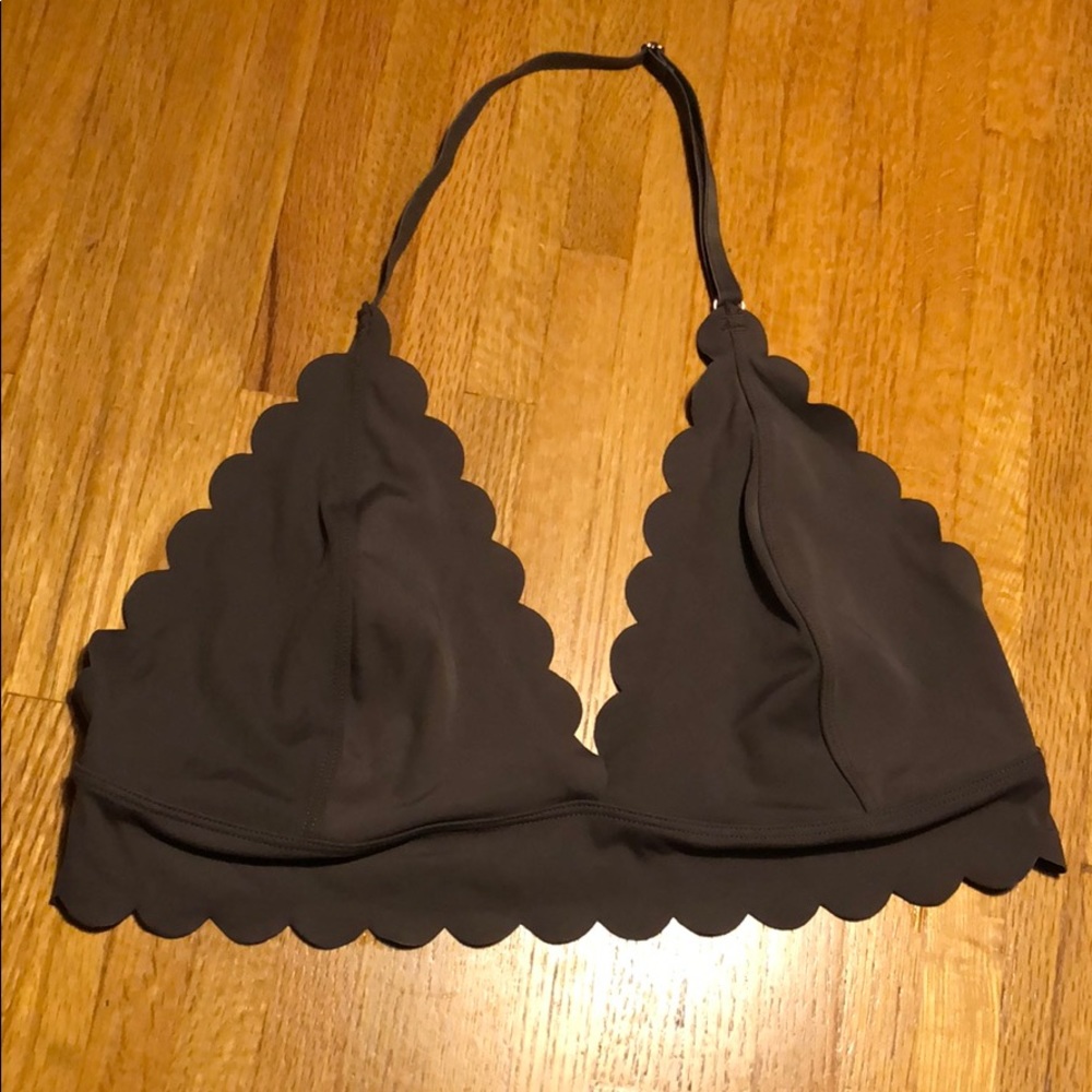 Urban Outfitters scalloped triangle bralette